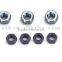 04 DIN934 Low Carbon Steel Nuts