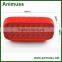 2016 China manufacture 2000mAh outdoor stereo square desktop bluetooth speaker car bluetooth speaker with TF card Audio