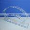 Custom Made Clear Acrylic Desk Pen Holder With DIfferent Logo