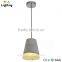 Concrete designer pendant lighting ceiling lamp for indoor light