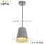 Concrete industrial pendant lighting Electric ceiling lamp for dinner room