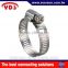 Auto connector stainless steel exhaust pipe flexible hose clamp