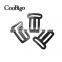 1"*1" Plastic Multi-function Slider Tri-Glide Adjust Buckle for Backpack Strap #FLC431-25B