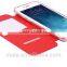 Best Selling Touch Metal Front Smart Window View PU Leather Folio Flip Case with Stand for iPhone 6