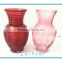 Home decor colored glass vase for wedding decoration