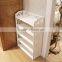 Pakistan bedroom furniture easy clean wpc shoe rack with pretty design