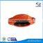 ASTM A536 Ductile Iron Mechanical Threaded Tee groove fittings and elbows