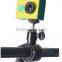 Bicycle Mount Road Bike Head Light Holder Bracket Clamp Clip Grip For Xiaoyi Camera