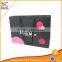 Eco-friendly black folding paper shopping bag with slogan                        
                                                                                Supplier's Choice