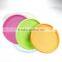 popular outdoor toy flying pet silicone colorful promotional foldable fan