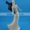 Lover figurine-Glazed White Ceramic Figurine And Porcelain Pottery Sculpture Home Decor