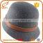 Small order accept cheap felt hat material wool bodies bucket caps