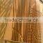 Broad range of finishes and appearance decorative wood plastic composite louver