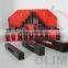 MILLING CLAMPING KIT 5/8" SLOT 1/2" STUD BOLTS 52 PIECE IN HEAVY STEEL RACK NICE