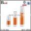 15 /30 / 50ml orange AS airless bottle, refillable airless PP bottle, airless bottle for sale