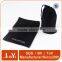 custom brand drawstring bags black pull string pouch for jewelry