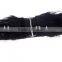new style fashion winter ladies and women black feather elastic wide waistbelt for down coat