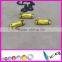 jonquil color 6*18mm rectangle shape sew on crystals/glass with holes flat back rhinestone