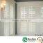 Decorative interior vinyl window shutter panel