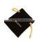 Super Soft Golden LOGO Small Drawstring Gift Bags 18 Years Supplier