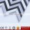 IMARK Design Provisions White Mix China Hainan Black Herringbone Marble Mosaic Wall Tile