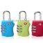 Digital combination luggage security TSA lock/3-dial combination luggage TSA padlock/3 digit combination travel bag TSA Lock