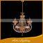 Vintage Hot Selling Top Quality 5 Lights Crystal Chandelier With Iron Material