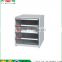 Office Efficiency Plastic PS Transparent Drawer Steel Filing Cabinet Magazine Newspaper Document Cabinet TJG A4G-112