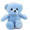 Promotion Wholesale Kids Toys Custom Plush Stuffed Blue Color Teddy Bear
