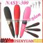 Top sales personal use NASV digital hair straightener comb and electric hair styling brush ionic straight hair brush LCD display