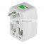 Universal World Travel Adapter All-in-one AC Power Adapter Converter with US/UK/ AUS/ EU Plug