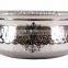 IndianArtVilla Stainless Steel Hammered Dish Serving Handi 350 ML - Serveware Dishware Home Hotel Restaurant Tableware