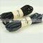 Fashion Custom Flat Waxed Round Shoelaces