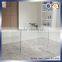  bent glass console table