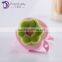 Mini cute face cleaning brush with apple shape handle