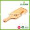 High quality wood food serving plate with handle wholesale