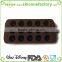 15 holes classic ball shape silicone chocolate making mold