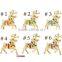 Colorful Fashion Christmas Deer Brooch Alloy Rhinestone Brooch Jewellery