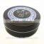 round fashionable mini tin box for lip balm storage