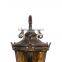 New european style gate post pillar lamp outdoor lighting for garden