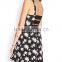 Sexy printed bandage back high quality hot sale casual dress