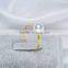 quality freshwater pearl ring designs silver white gold pearl rings