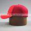 Hi quality flat embroidery 6-panel mesh Baseball Cap