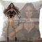 New Product 2016 3D Oil Painting Sexy Lady Pattern Linen Cotton Pillow Cover / Cushion Cover
