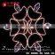 South American style LED wall snowflake light deluxe forked snowflake abs or acrylic motifs christmas light snowflake