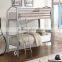 High quality KD structure double decker metal bed for sale Furniture