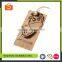 Recyled Paper Hang Tag,Fashion Printed Paper Tag, Garment Clothing Hangtag