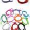 Nylon Woven USB Cable for V8 Usb Cable Pigtail for Samsung Andriod Phone Cable