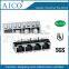 china supplier pcb mounting 90 degree shielded 10 pin rj45 jack connector with emi
