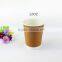 8 12 16oz Paper Coffee Cups Double Wall Kraft Paper Cup Hot Coffee Cup